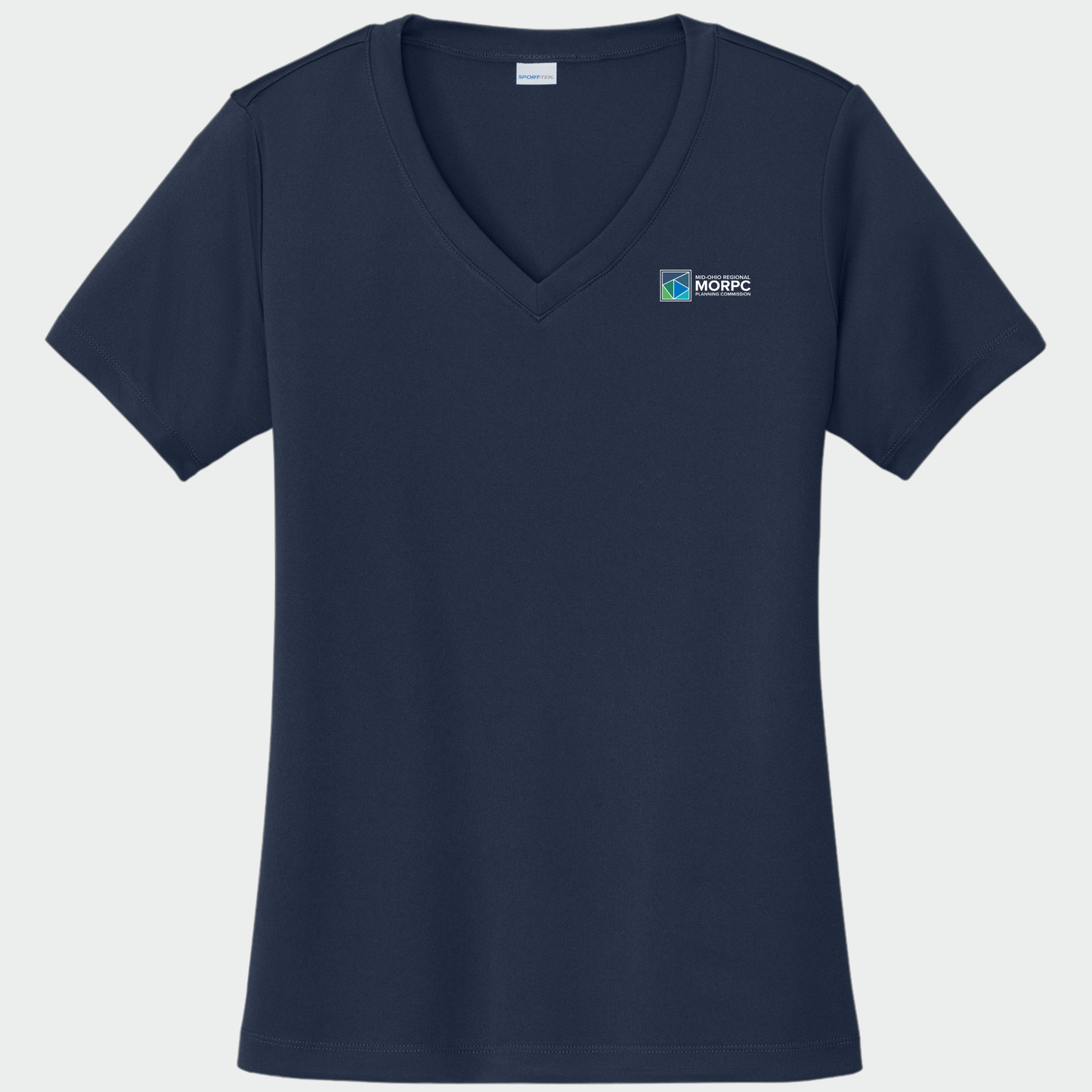 MORPC: Women's Tech V-Neck Tshirt