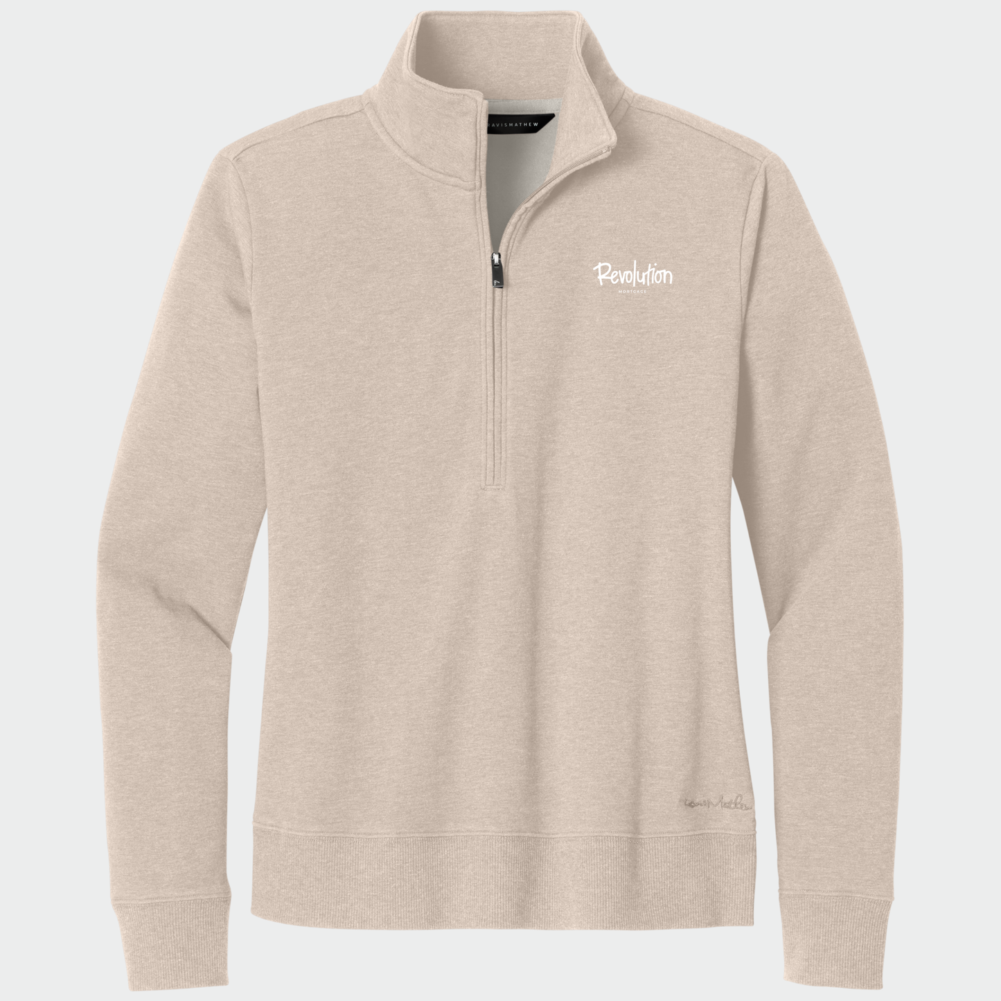 Revolution Mortgage: Embroidered, TravisMathew Women’s Ocean Villa 1/4-Zip