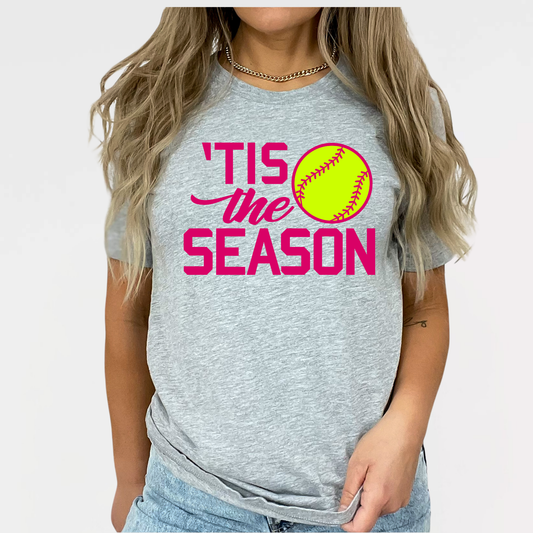 Flames Softball: Tis The Season T-Shirt