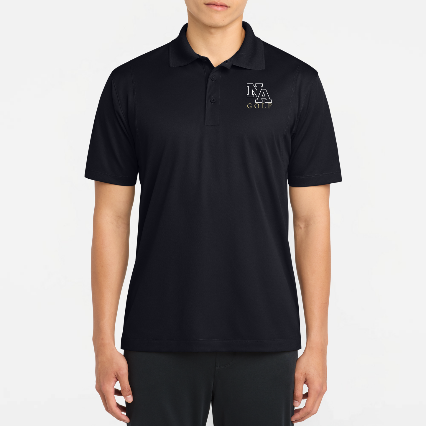 NAGolf: Embroidered, Micropique Tech Polo