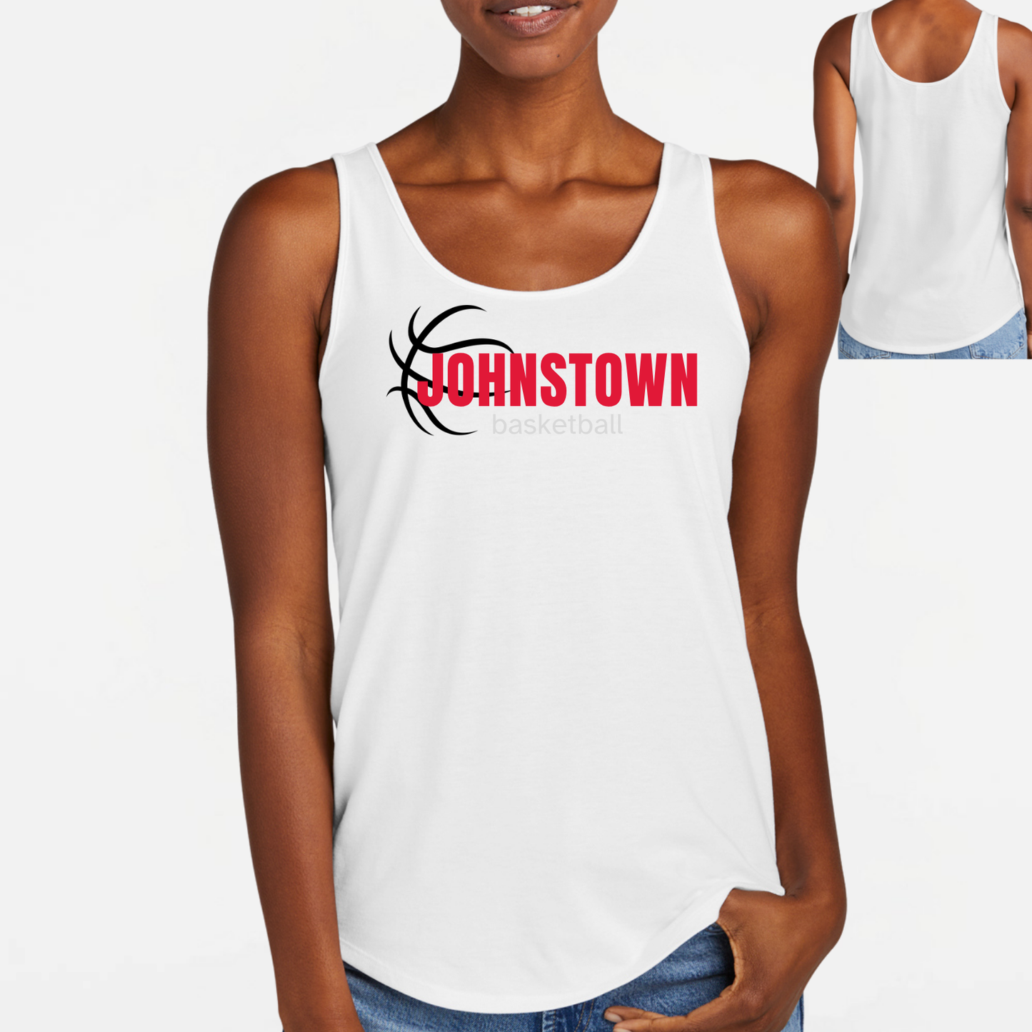 JYAA: Johnstown Basketball Women's Triblend Tank Top