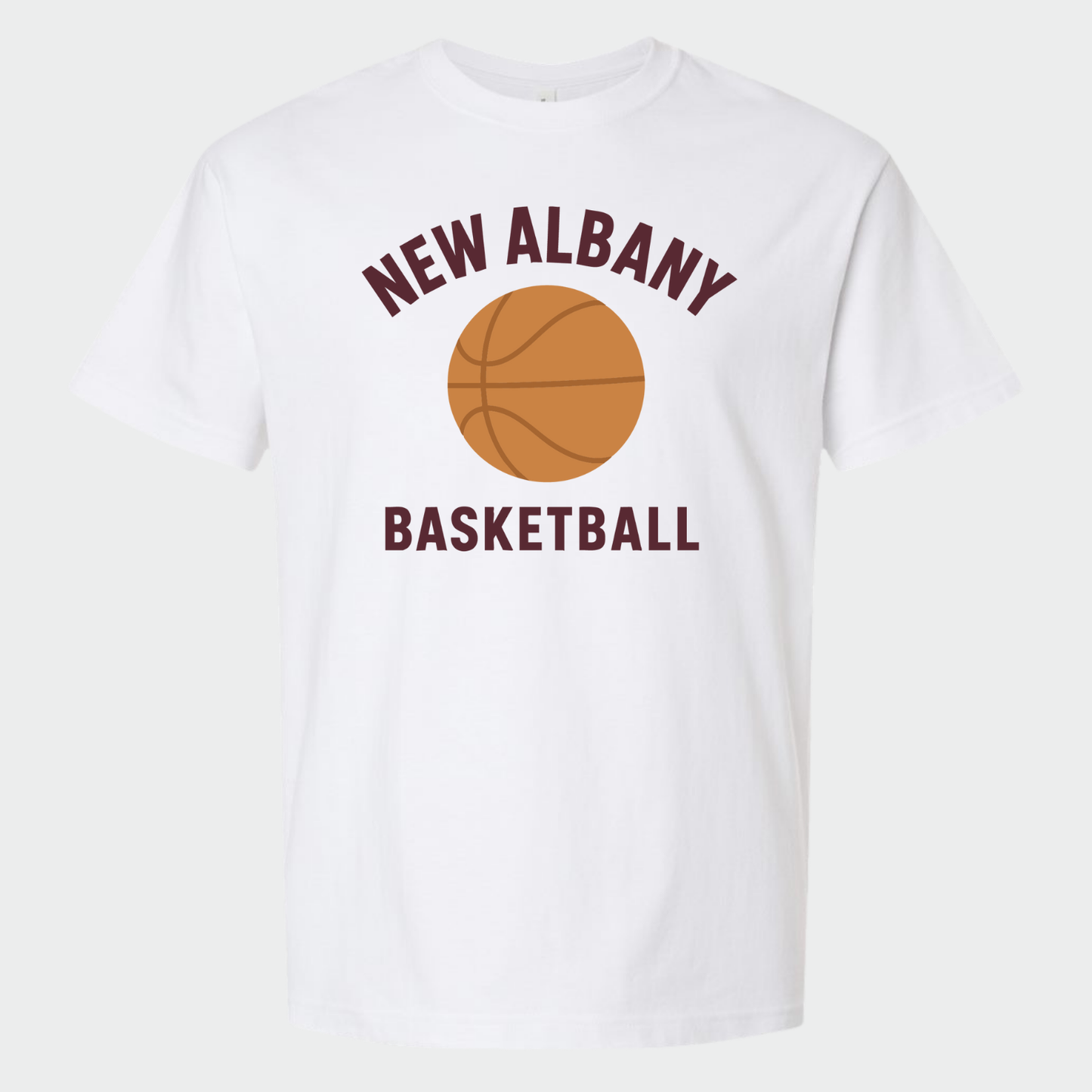 NAGTB: New Albany Basketball Heavyweight T-Shirt