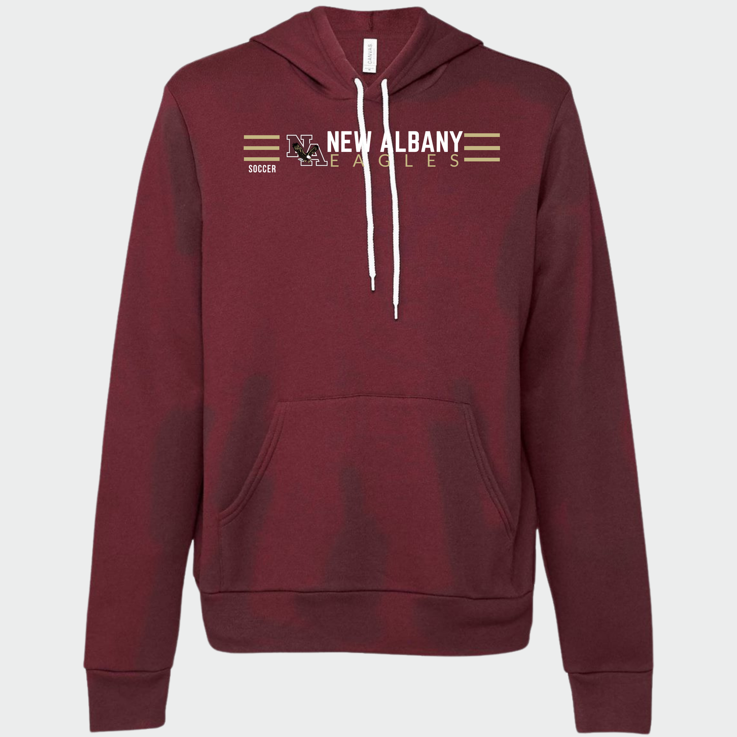 NAGS: New Albany Soccer, Sponge Fleece Hooded Sweatshirt
