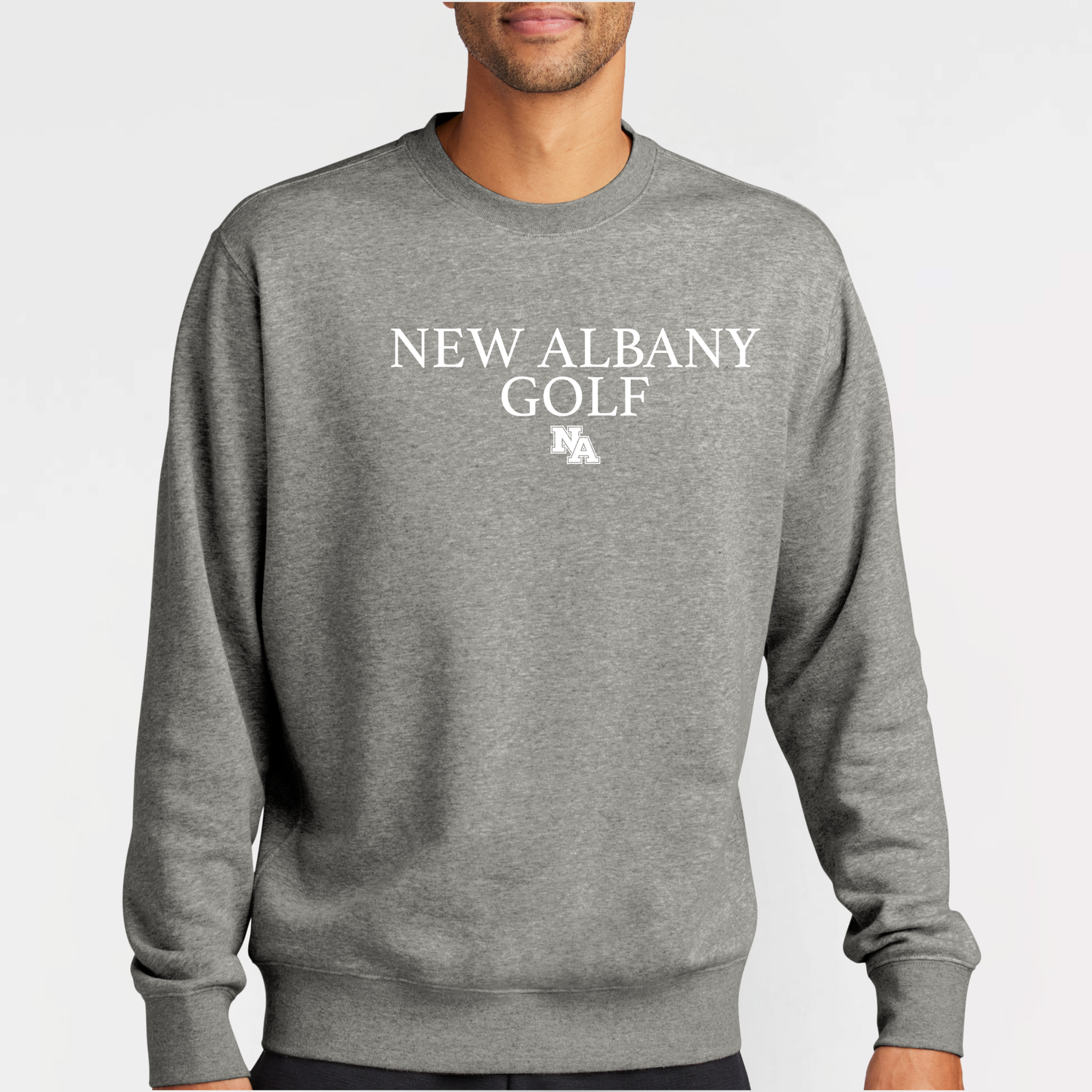 NAGolf: 3D Embroidered, Club Fleece Crew