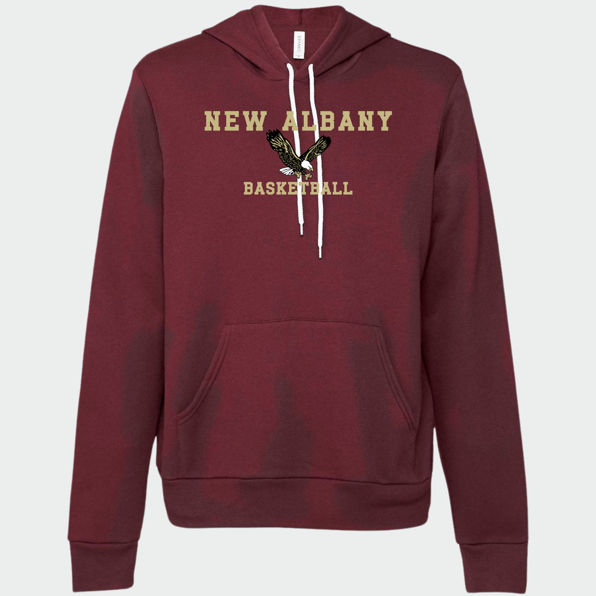 NAGTB: New Albany Basketball, Sponge Fleece Hooded Sweatshirt