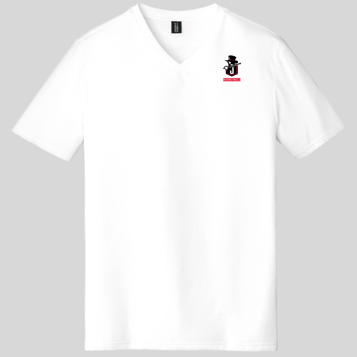 JYAA: Johnstown Basketball Blended Short Sleeve V-Neck T-Shirt