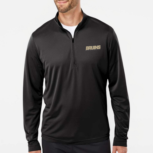 BRUINS: Adidas Tech Quarter Zip Pullover