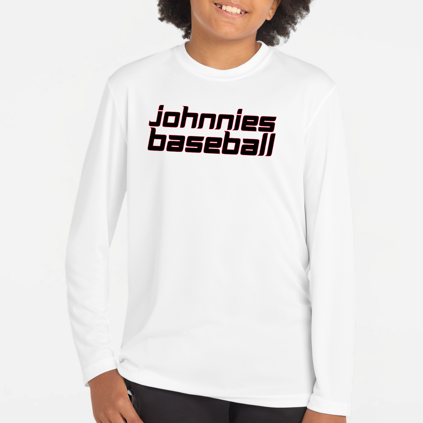 JYAA: Johnnies *Pick Your Sport* Long Sleeve Tech T-Shirt