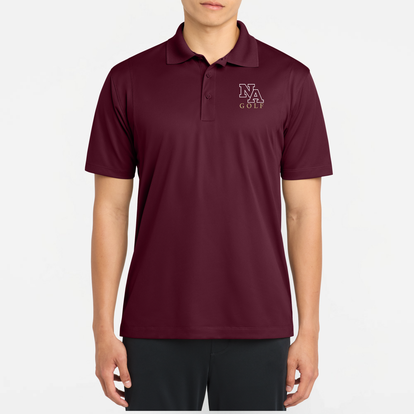 NAGolf: Embroidered, Micropique Tech Polo