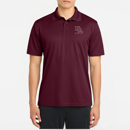 NAGolf: Embroidered, Micropique Tech Polo