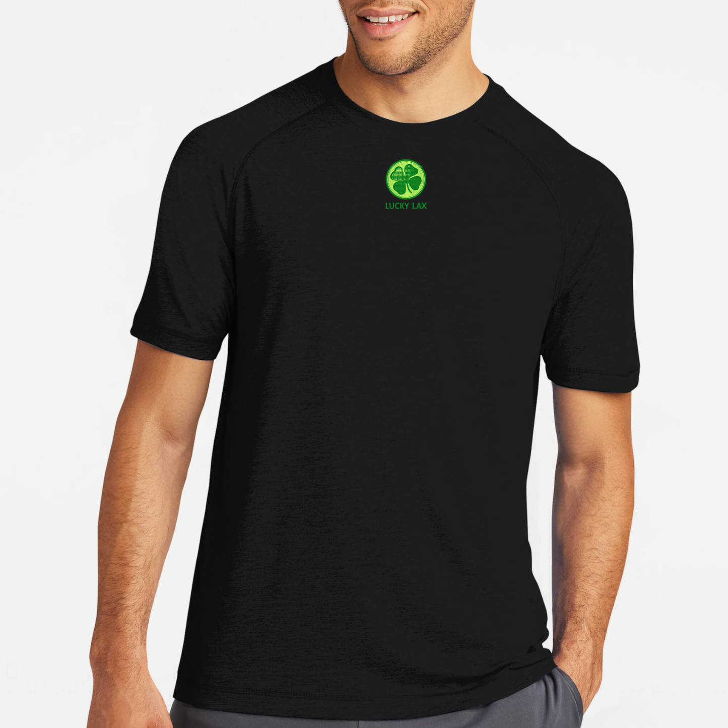 LuckyLax: Raglan Triblend Tech T-Shirt