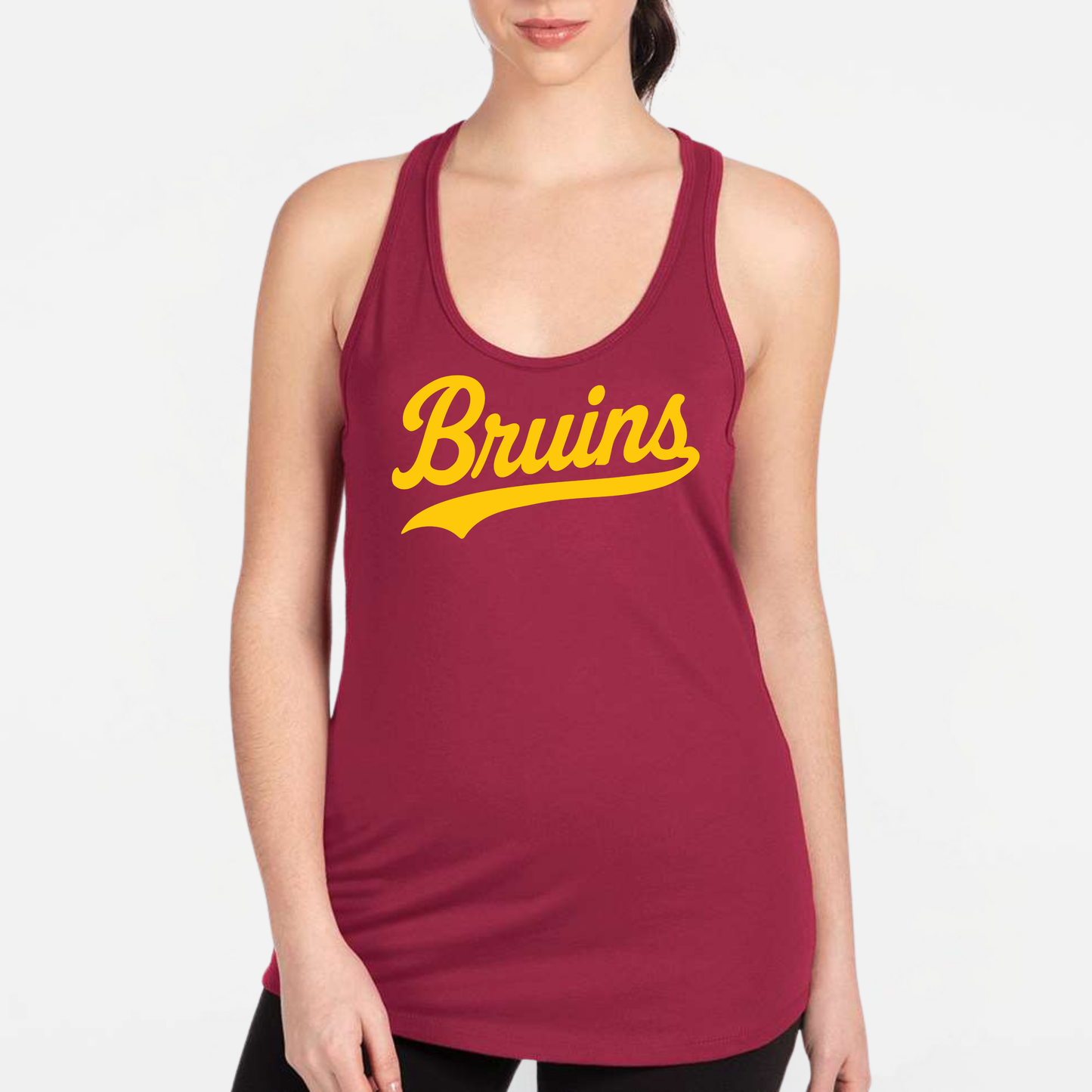 BRUINS: Swash Women's Racerback Tank Top