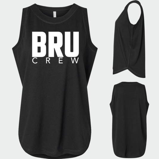 BRUINS: BRU Crew Women's & Girls Muscle Tank Top