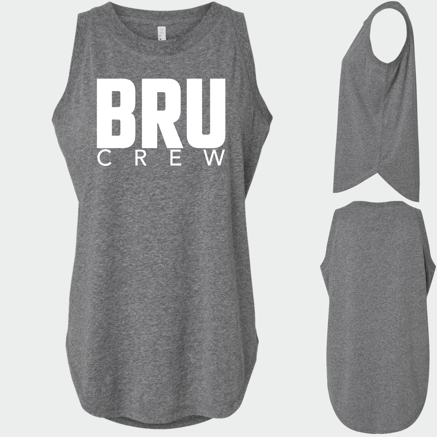BRUINS: BRU Crew Women's & Girls Muscle Tank Top