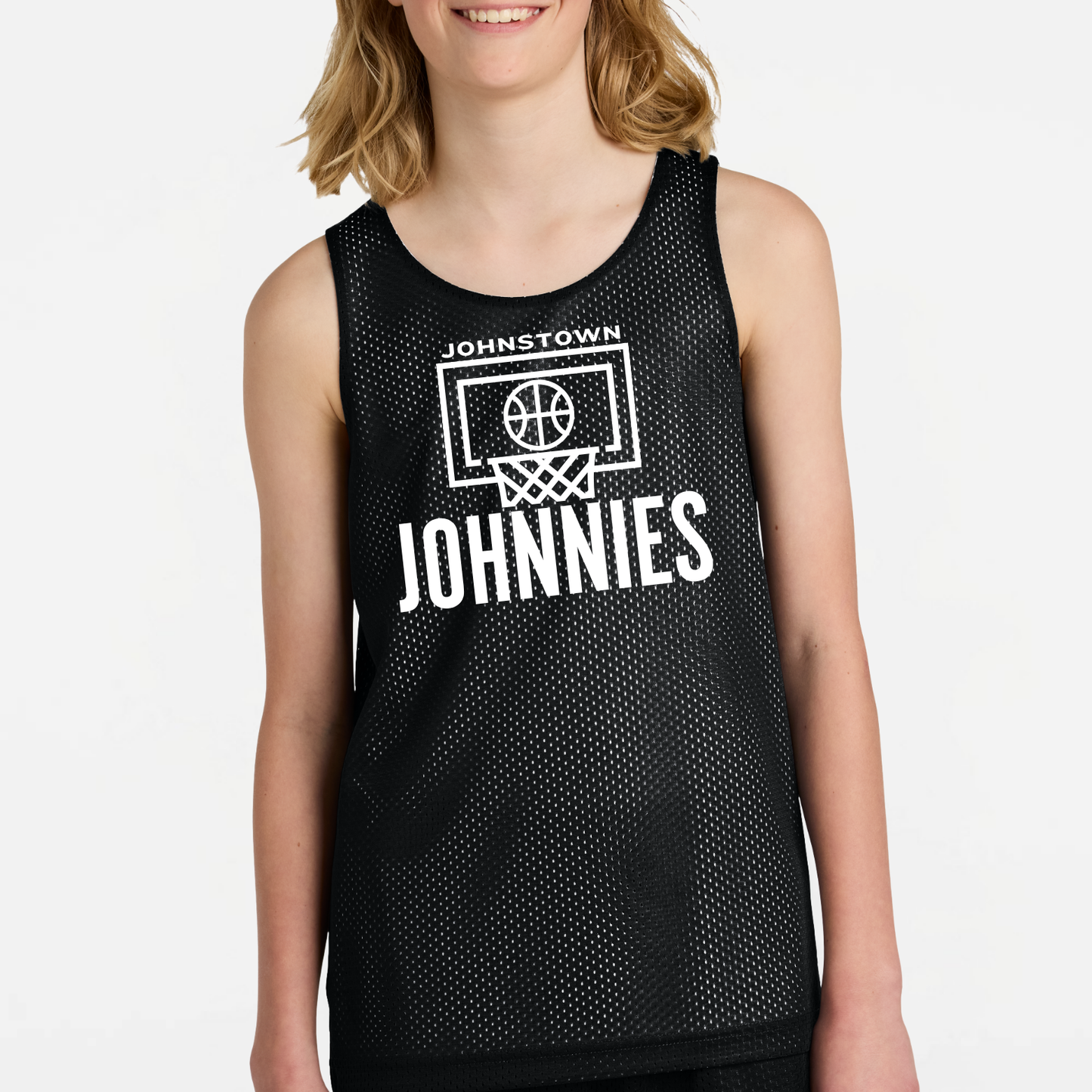 JYAA: Johnstown Basketball Reversible Mesh Tank