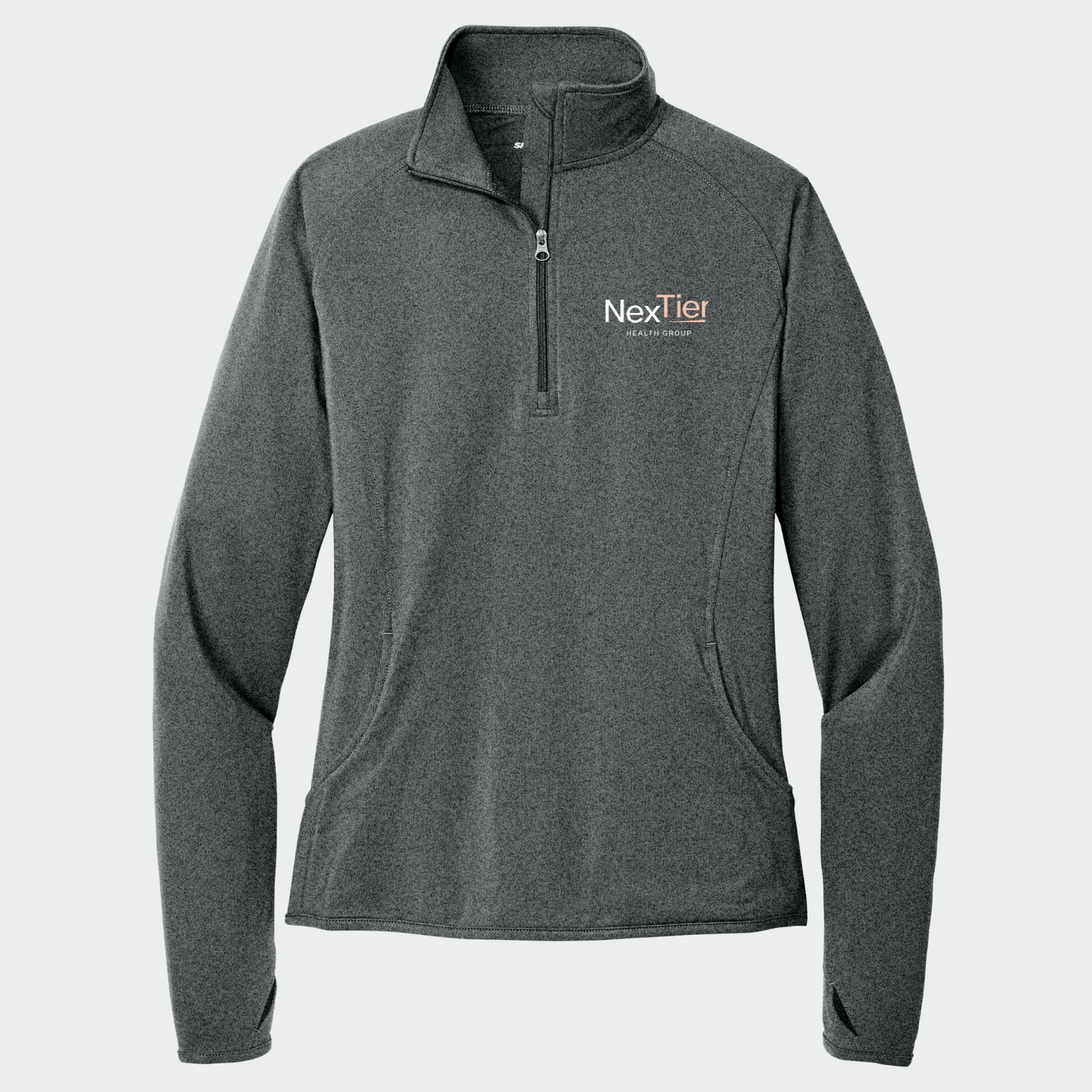 Nextier: Embroidered Women's Quarter Zip Long Sleeve Tech Pullover