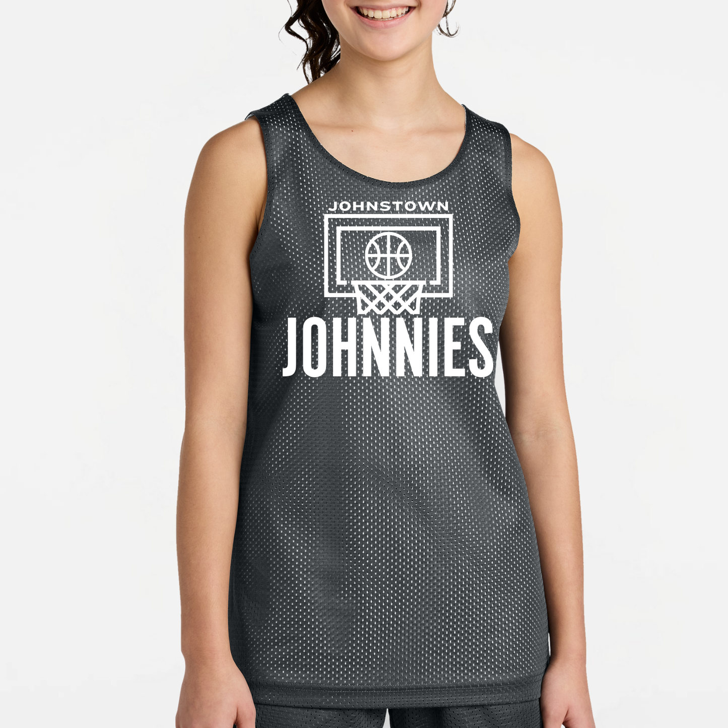 JYAA: Johnstown Basketball Reversible Mesh Tank