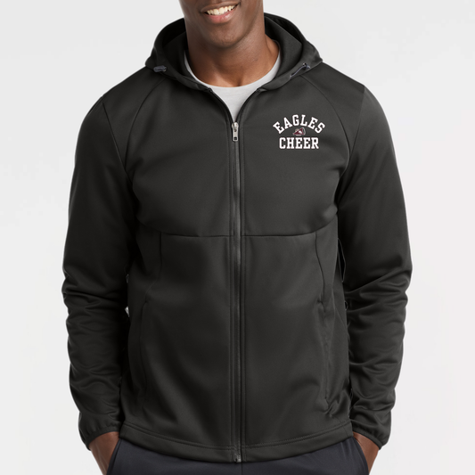 NAYCHEER: Eagles Cheer Hooded Soft Shell Jacket