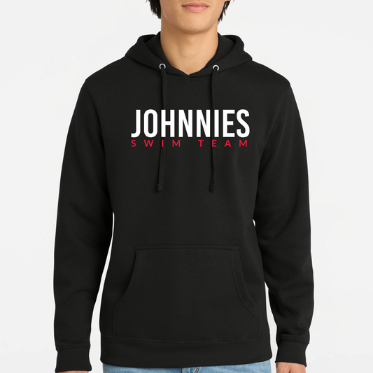 JS: Johnnies Swim Team Hooded Sweatshirt