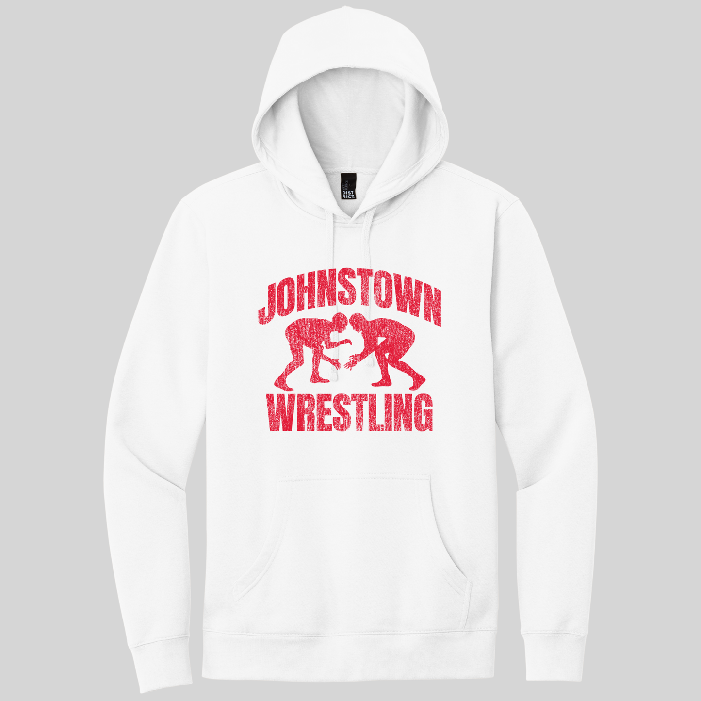 JYAA: Johnstown Wrestling *distressed graphic* Hooded Sweatshirt