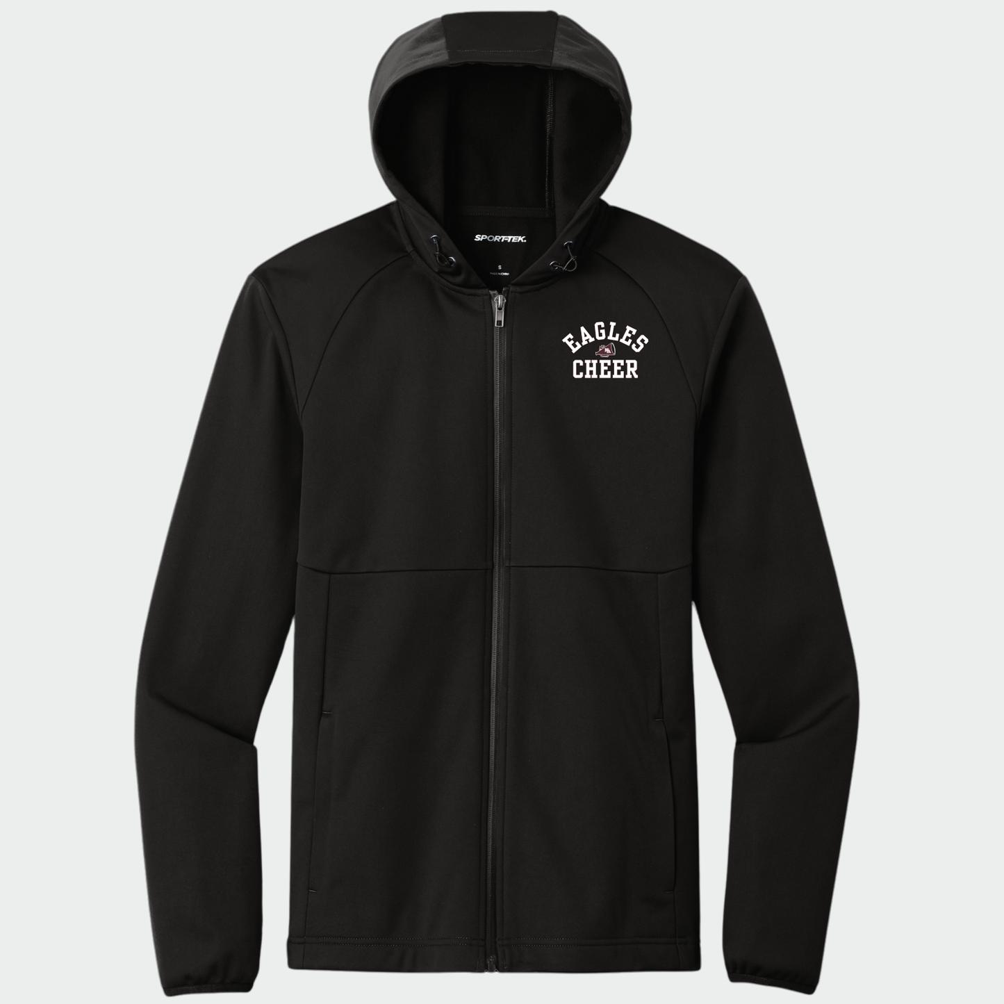 NAYCHEER: Eagles Cheer Hooded Soft Shell Jacket