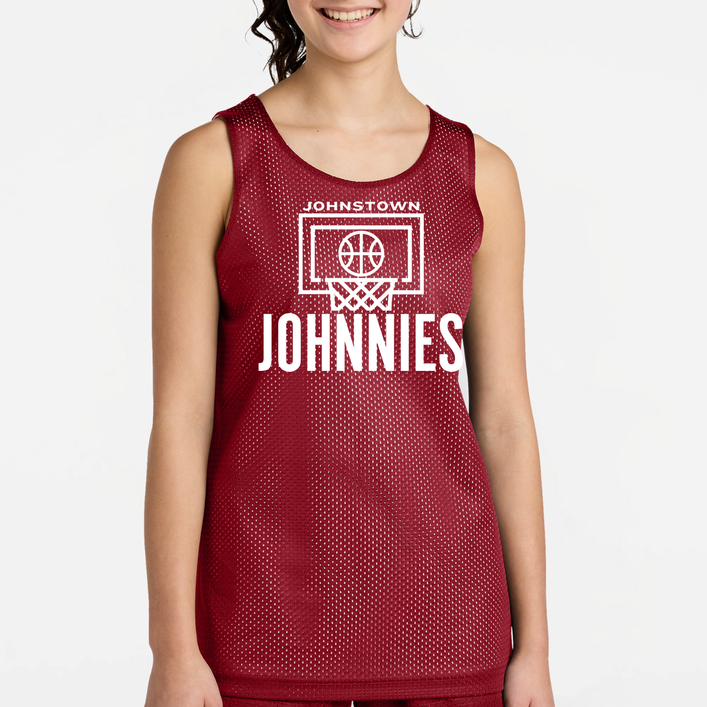 JYAA: Johnstown Basketball Reversible Mesh Tank