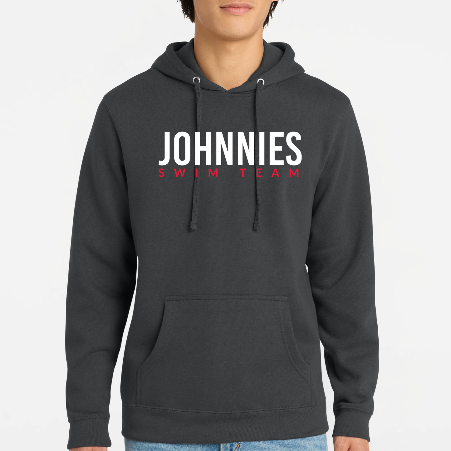 JS: Johnnies Swim Team Hooded Sweatshirt