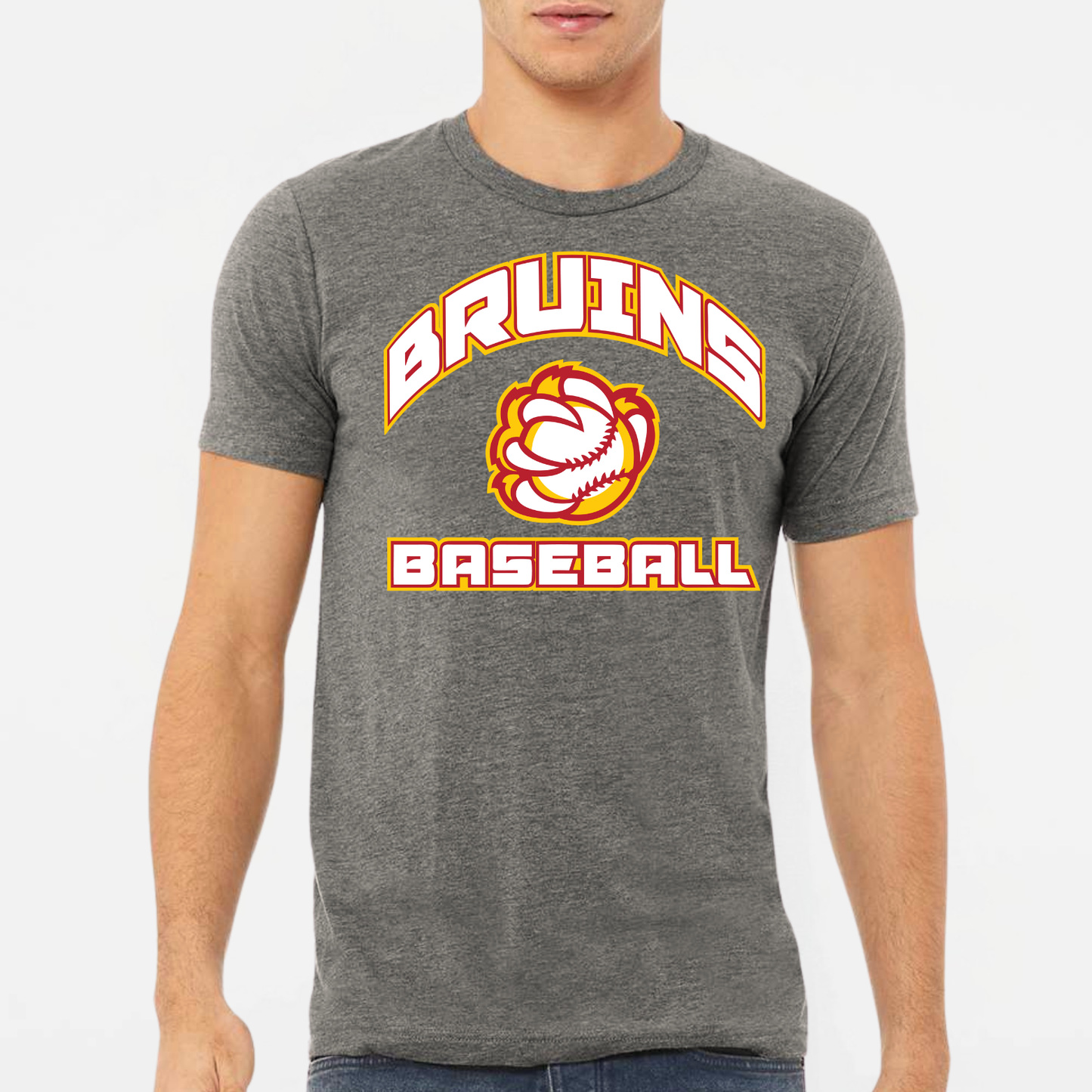 BRUINS: Baseball Claw Blended T-Shirt