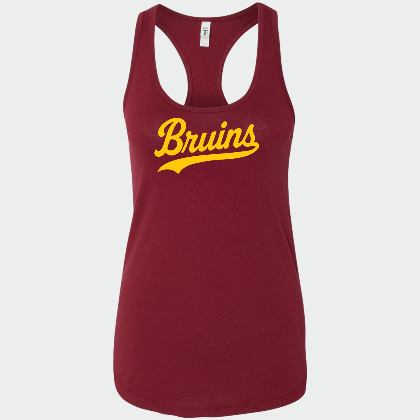 BRUINS: Swash Women's Racerback Tank Top