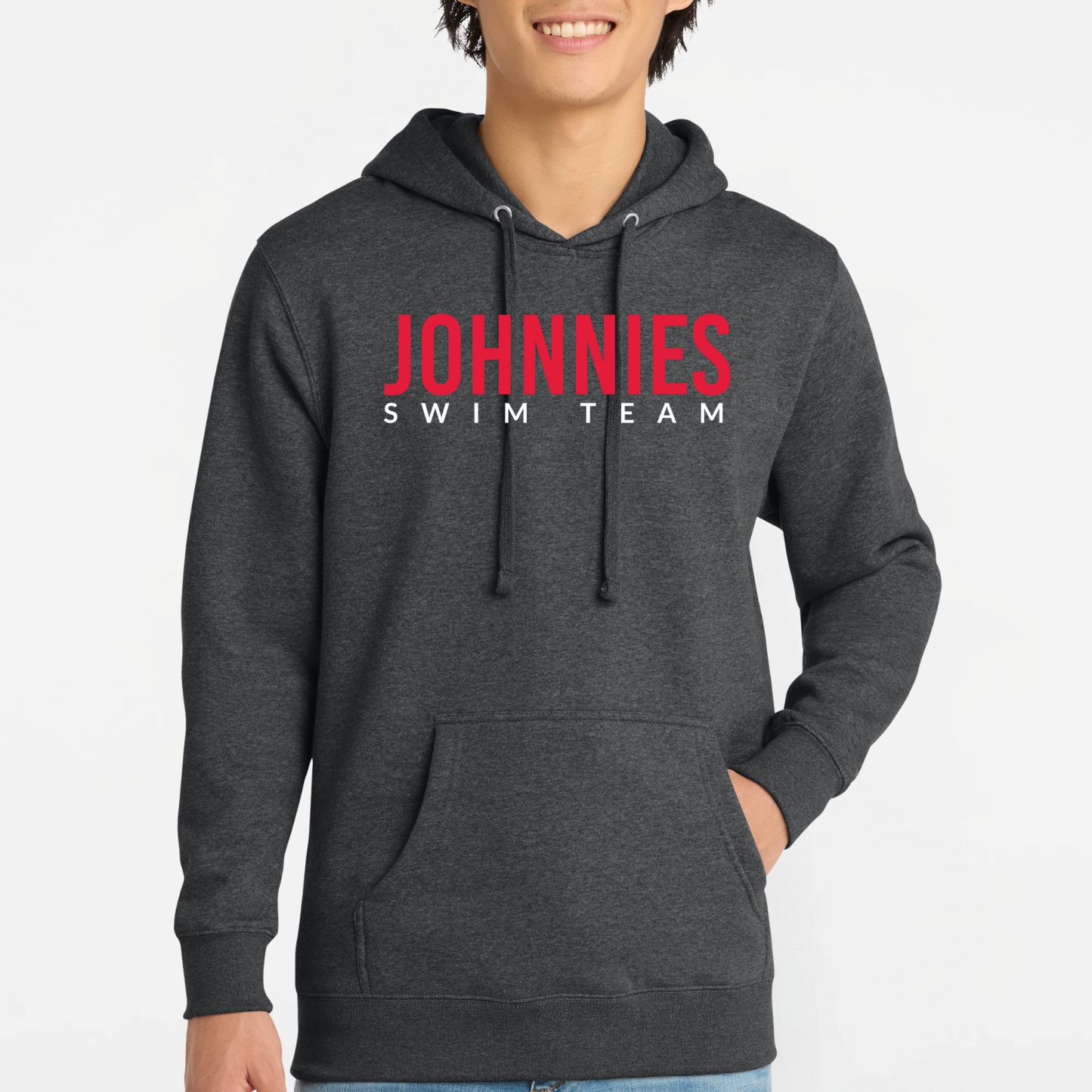 JS: Johnnies Swim Team Hooded Sweatshirt