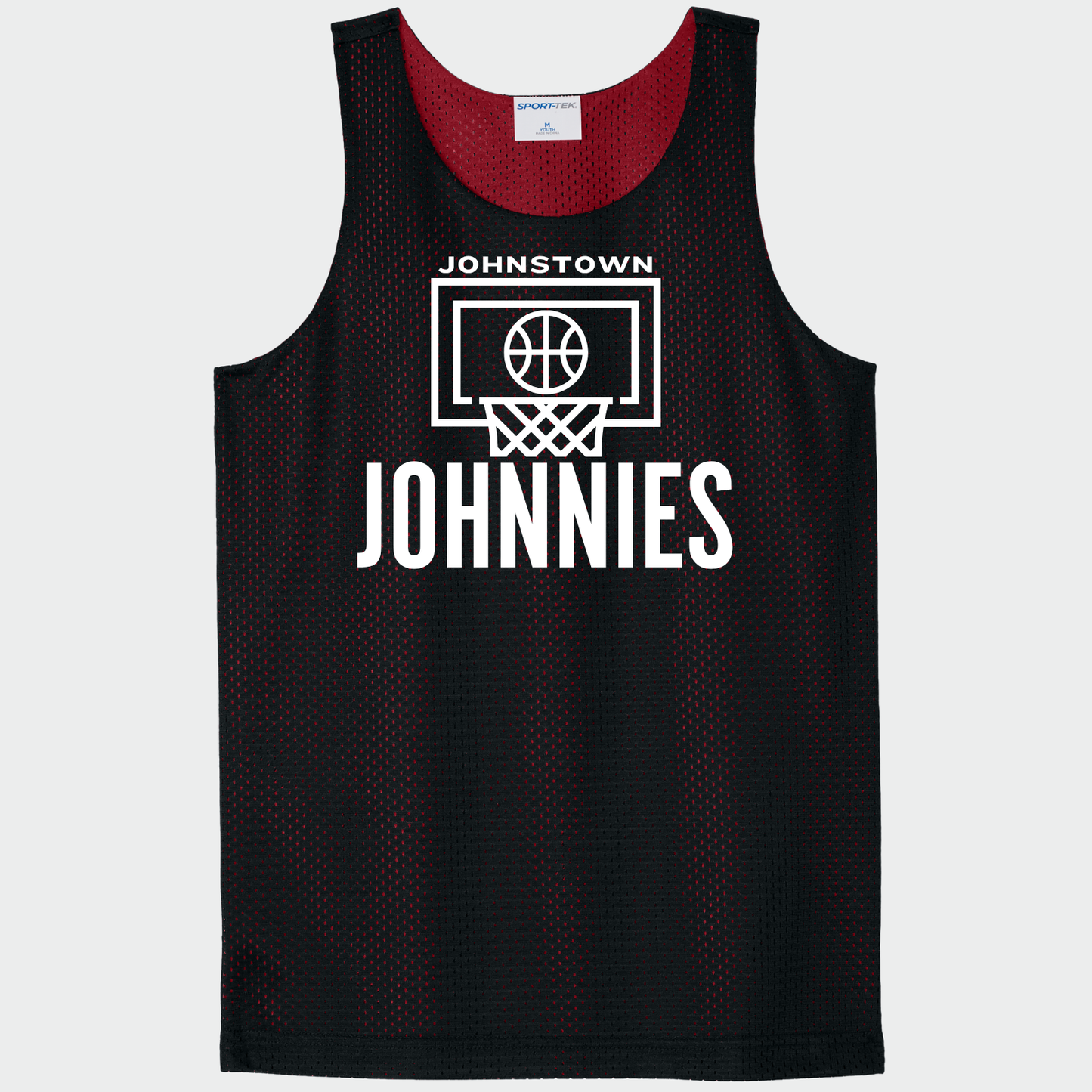 JYAA: Johnstown Basketball Reversible Mesh Tank