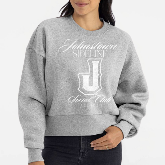JYAA: Johnstown Sideline Social Club Women's Heavyweight Sweatshirt