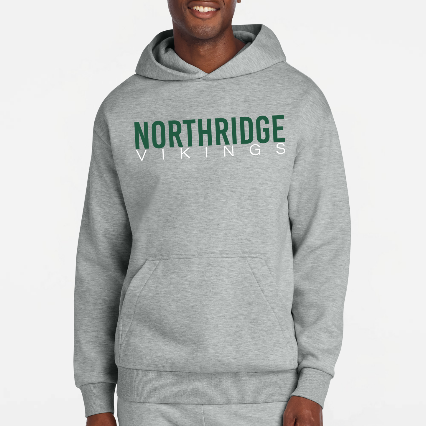 NRS: Northridge Vikings Heavyweight Hooded Sweatshirt