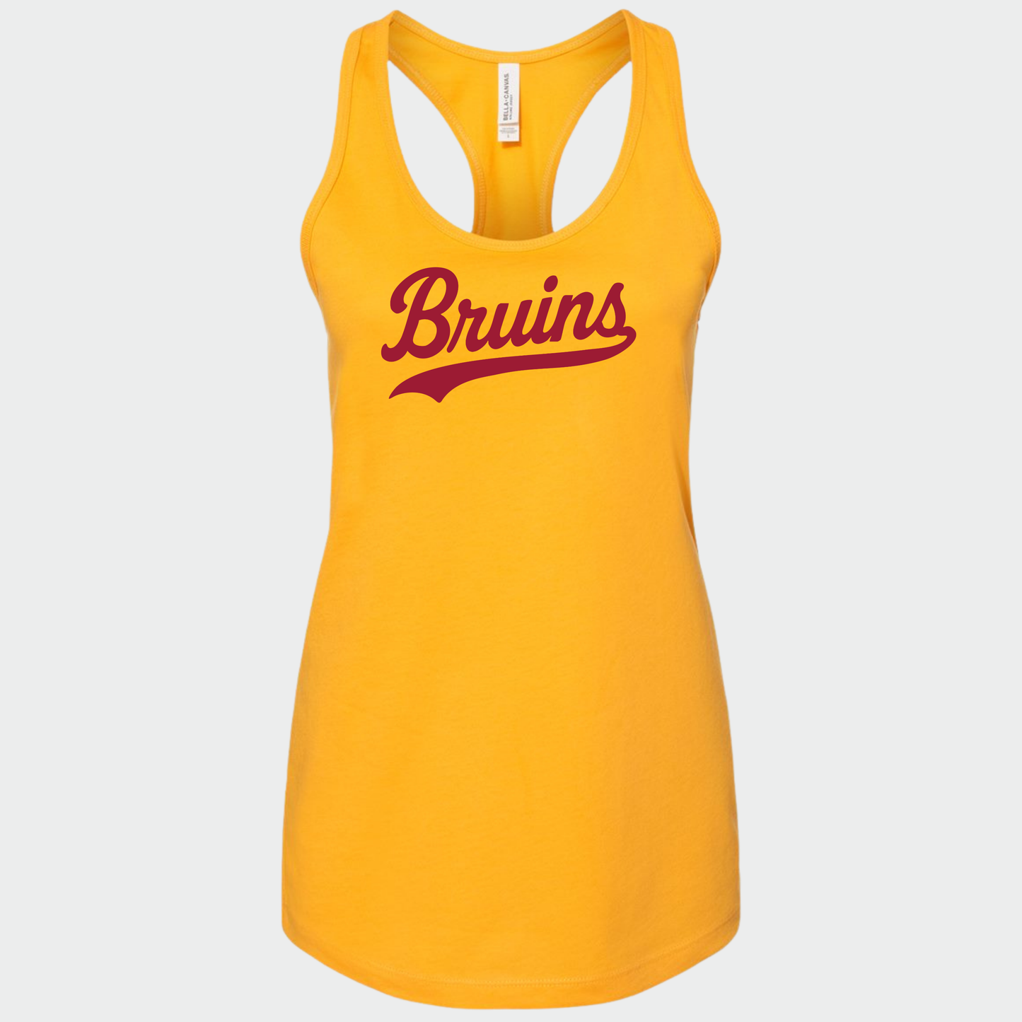 BRUINS: Swash Women's Racerback Tank Top