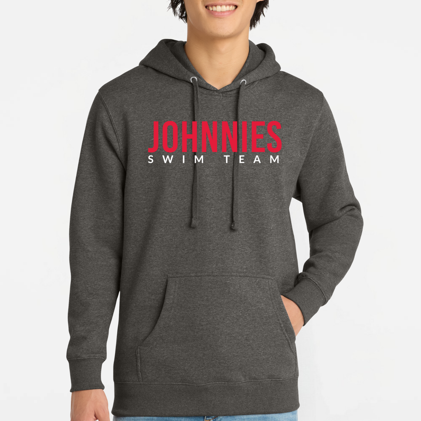 JS: Johnnies Swim Team Hooded Sweatshirt