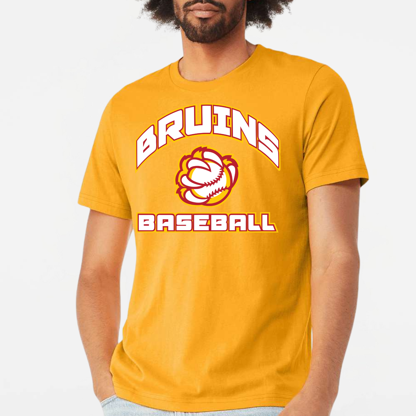 BRUINS: Baseball Claw Blended T-Shirt