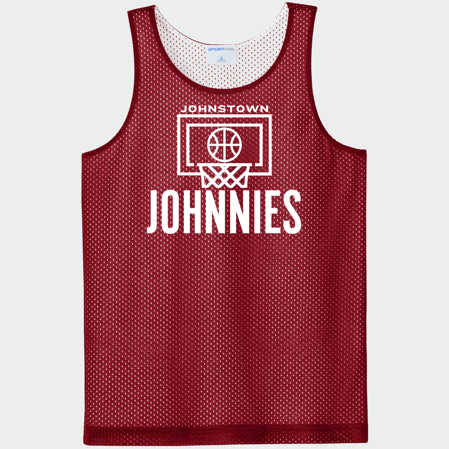 JYAA: Johnstown Basketball Reversible Mesh Tank