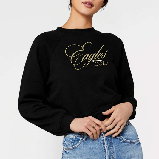 NAGOLF: Eagles Golf Women's Raglan Sweatshirt