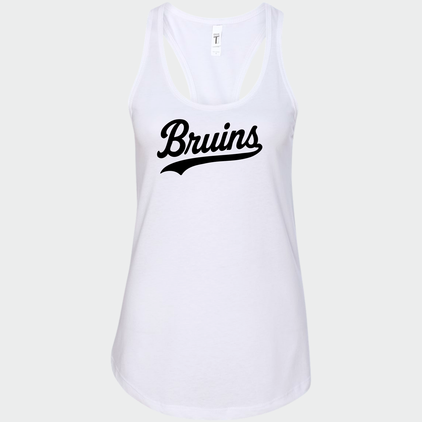 BRUINS: Swash Women's Racerback Tank Top