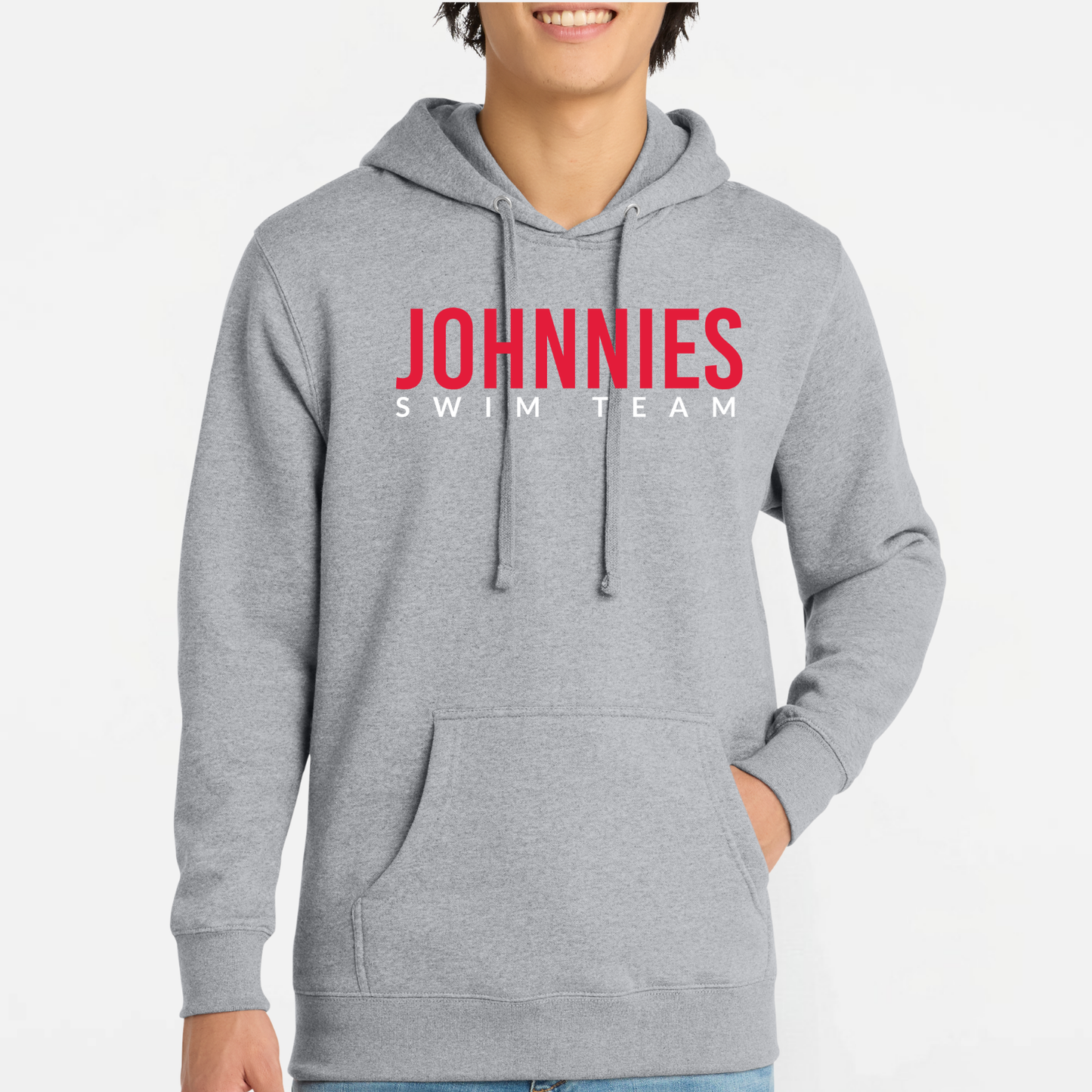 JS: Johnnies Swim Team Hooded Sweatshirt