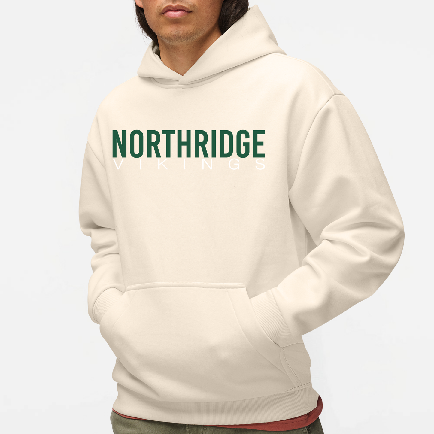 NRS: Northridge Vikings Heavyweight Hooded Sweatshirt