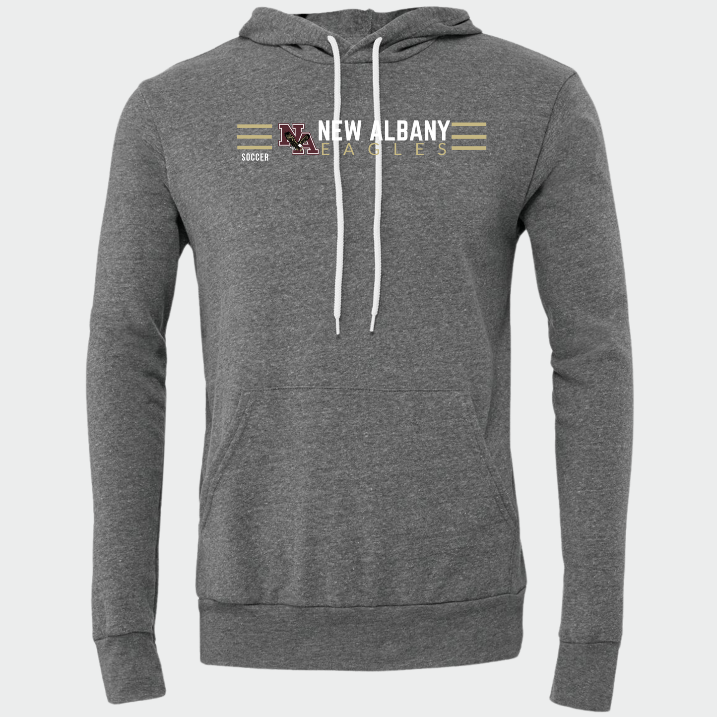 NAGS: New Albany Soccer, Sponge Fleece Hooded Sweatshirt