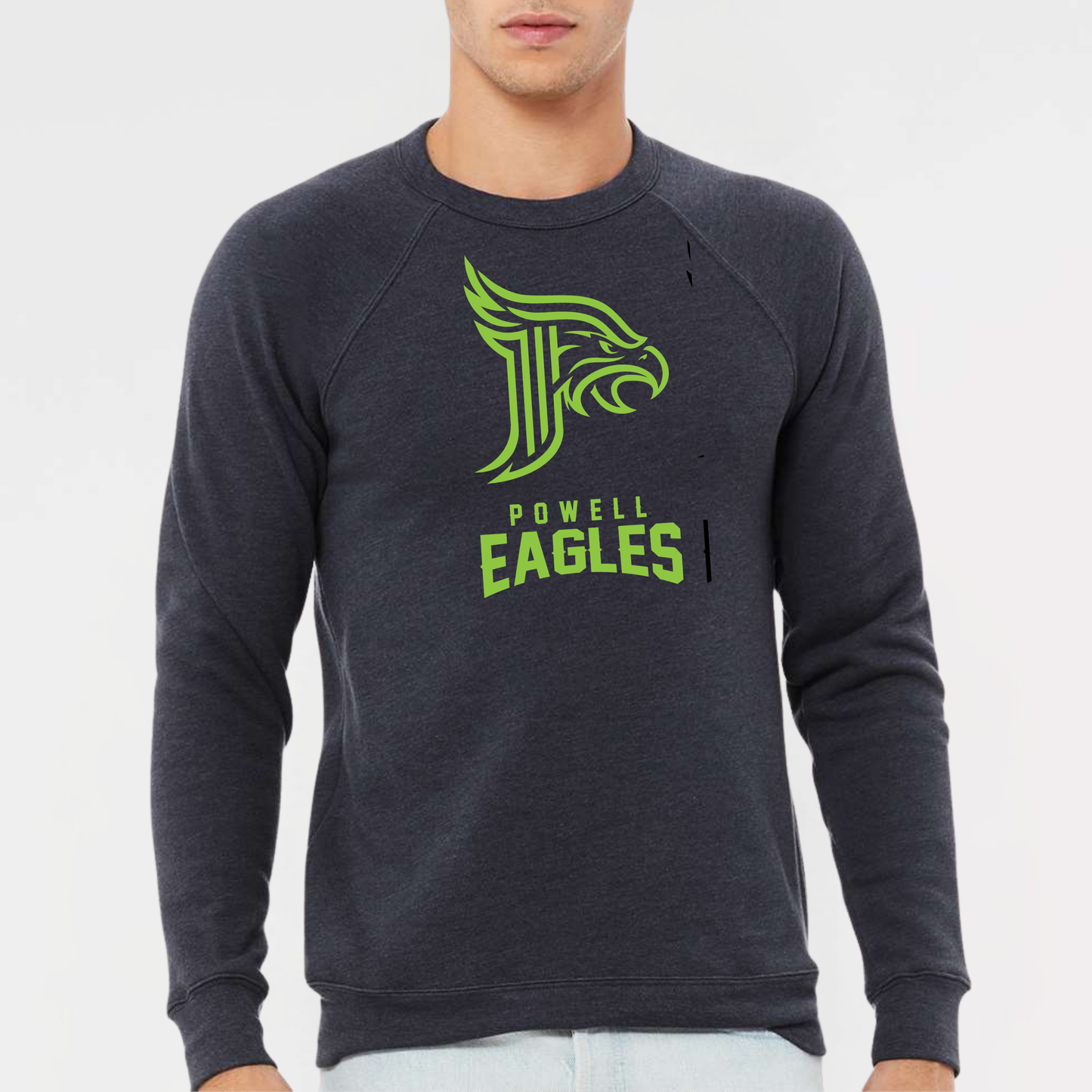 Powell Eagles: Sponge Fleece Crew Sweatshirt