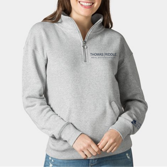 T|R : Women's Quarter Zip Sweatshirt