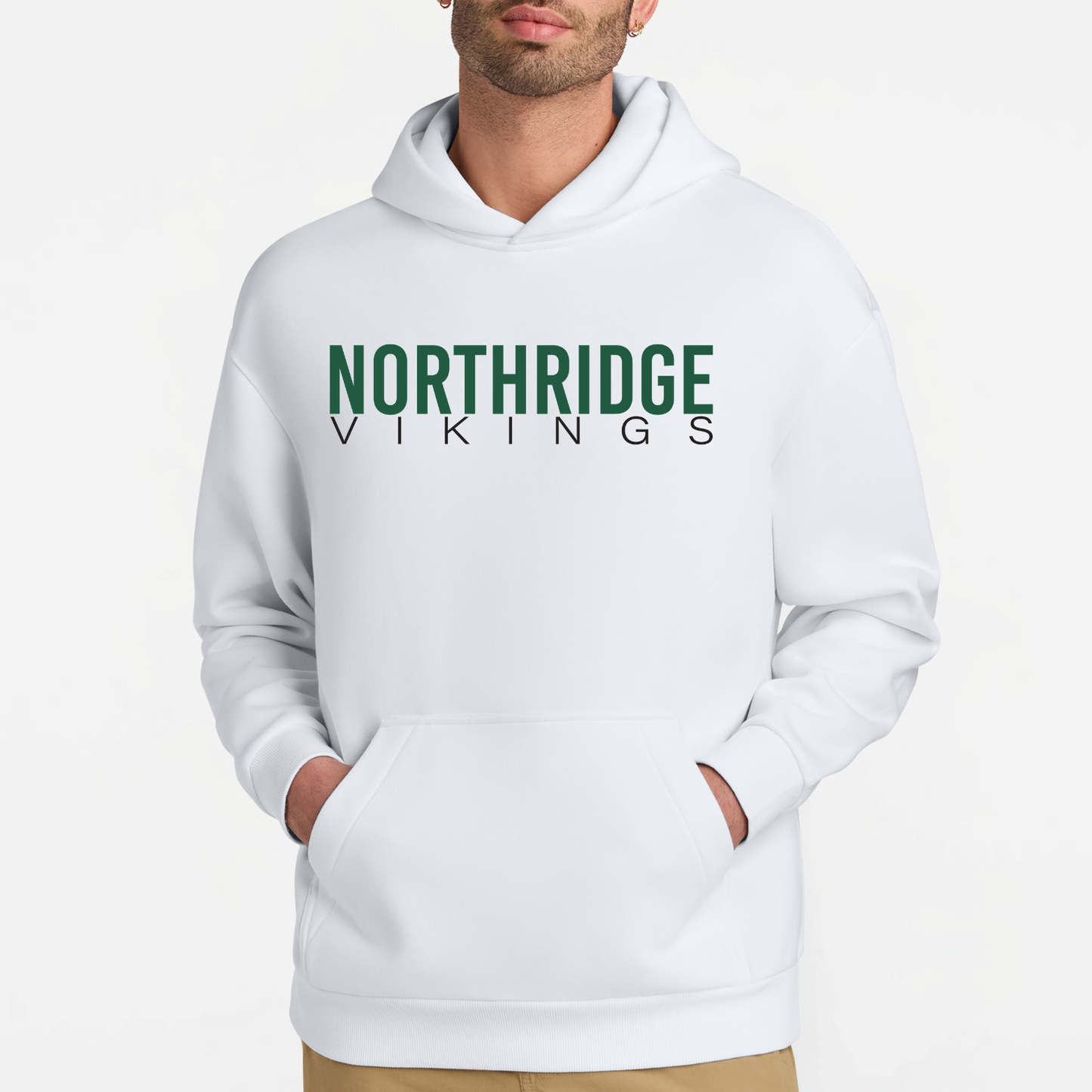 NRS: Northridge Vikings Heavyweight Hooded Sweatshirt