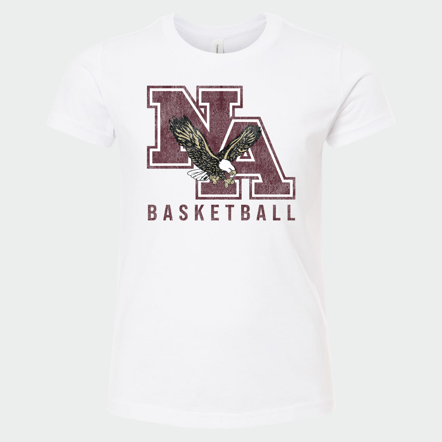 NAGTB: NA Basketball *Distressed Print* T-Shirt