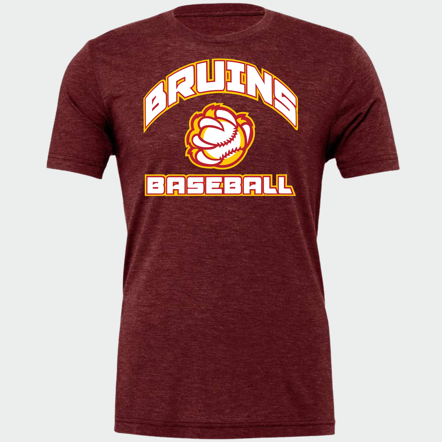 BRUINS: Baseball Claw Blended T-Shirt