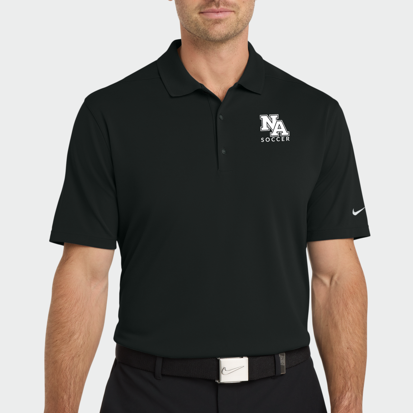 NAGS: NA Soccer, Embroidered, Nike Micro-Pique Polo