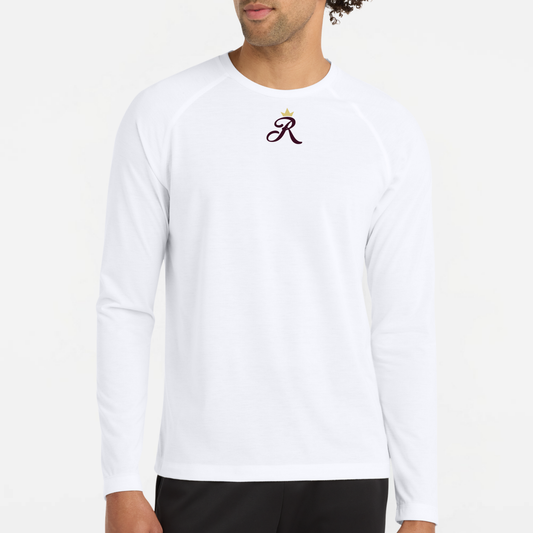 TCR: Crown R, Long Sleeve Triblend Tech Tee