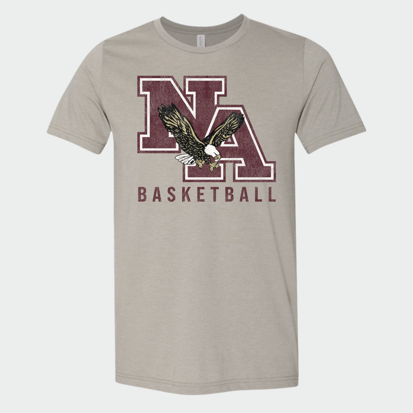 NAGTB: NA Basketball *Distressed Print* T-Shirt